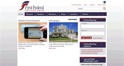 Desktop Screenshot of firstfedevansville.com